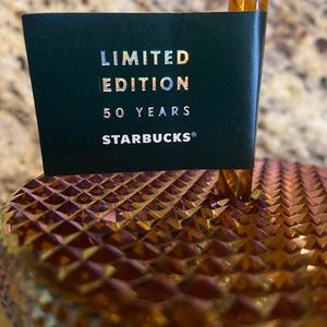 Starbucks tumbler 50 year limited edition
